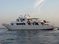 Foto auf die MY Firebird von Deepblue-Cruises